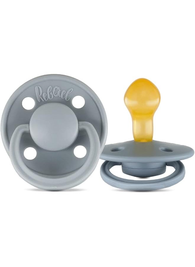 Mono Natural Rubber Round Pacifier Size 2 Baby 6M Plus 1 Pack Pewter - pzsku/Z32892FD211EB9BE3F80BZ/45/_/1720582782/5a62bc28-2563-4cf0-8da3-9eb467ce1590