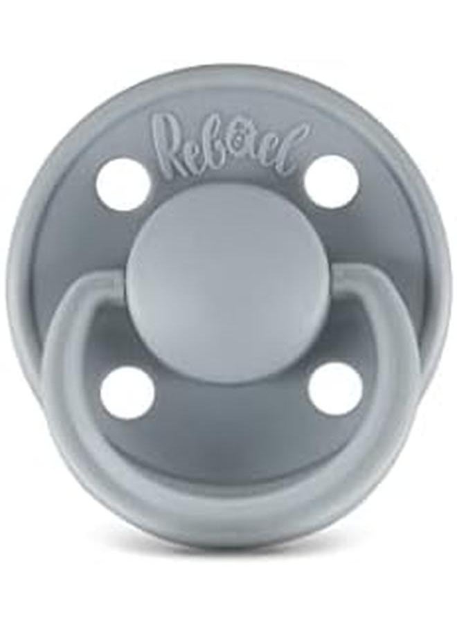 Mono Natural Rubber Round Pacifier Size 2 Baby 6M Plus 1 Pack Pewter - pzsku/Z32892FD211EB9BE3F80BZ/45/_/1720582786/7cda6da5-99b5-4160-99b3-d9a02b05ec8b