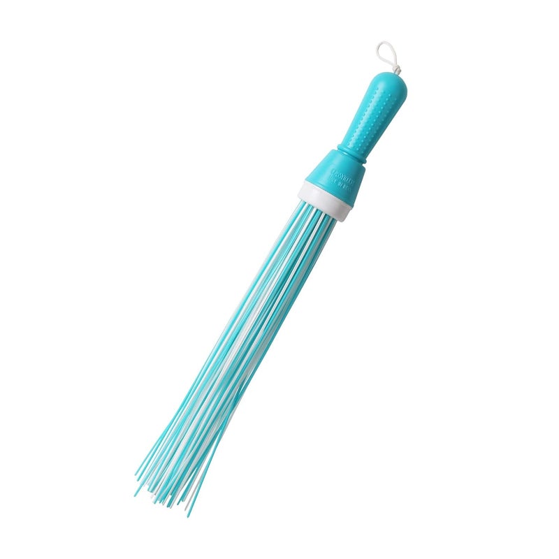 CLASSYTOUCH Kharata Broom Plastic Hard Bristle for Home, Washroom, Bathroom, Kitchen Multipurpose Use(Size 52 cm, Colour Aqua Blue) 60 Plastic Sticks - Image 1