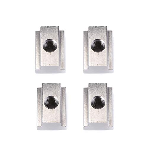 Ovenot T Slot Nuts for Toyota Bed Deck Rail, 4 PCS Stainless Steel Nuts for Tacoma & Tundra Cleats, Tie Downs and Accessories 3/8"-16 Thread 304 Steel - Image 1