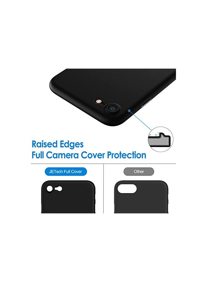 JETech Upgraded Slim (0.85 mm Thin) Case for iPhone 13 Pro 6.1-Inch, Camera Lens Cover Full Protection, Slim Fit Ultra Thin Lightweight Matte Hard PC, Support Wireless Charging (Black) - Image 4