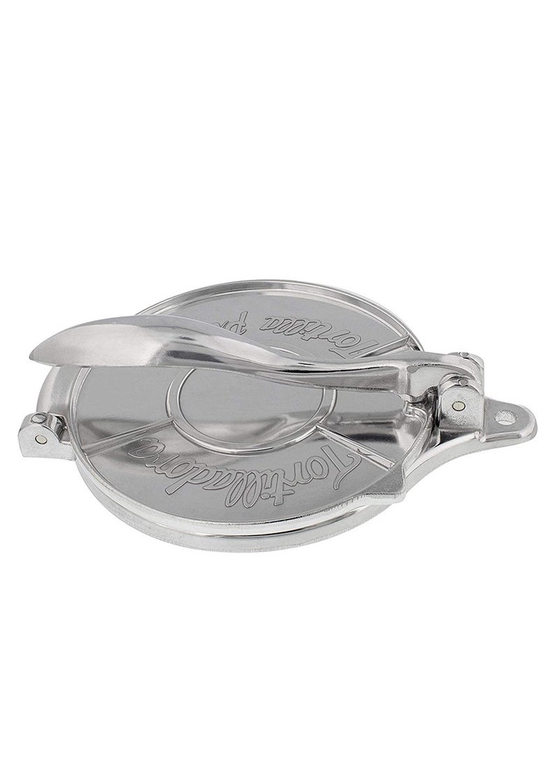 Aluminium Tortilla Press Silver 6.3inch