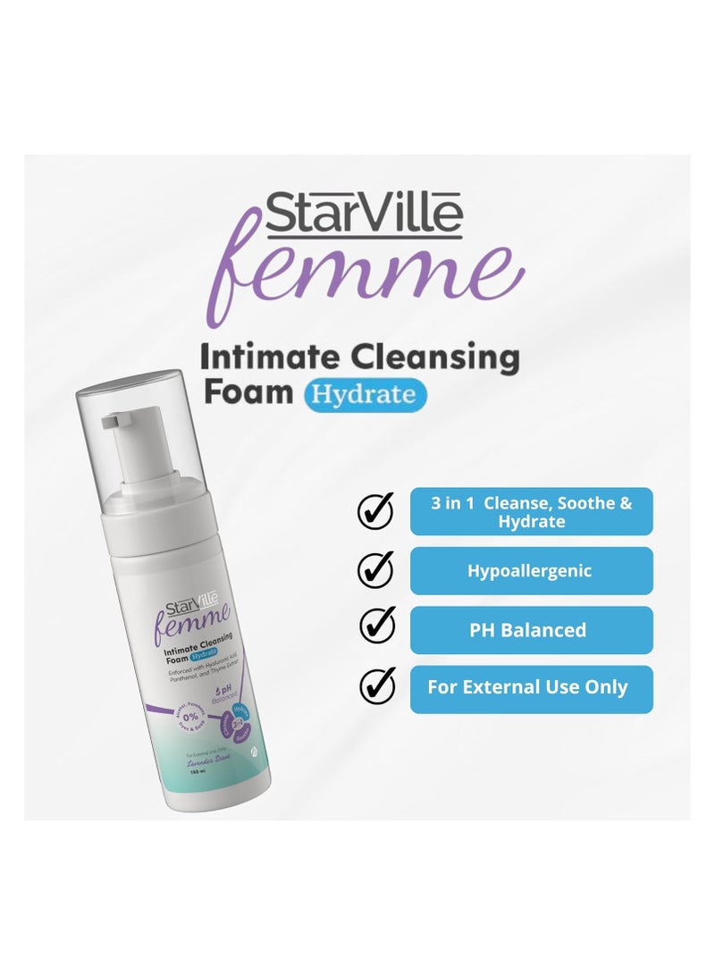 ستارفيل فيمي انتيمتيم كلينينج فوم مرطب- 150 مل - Image 2