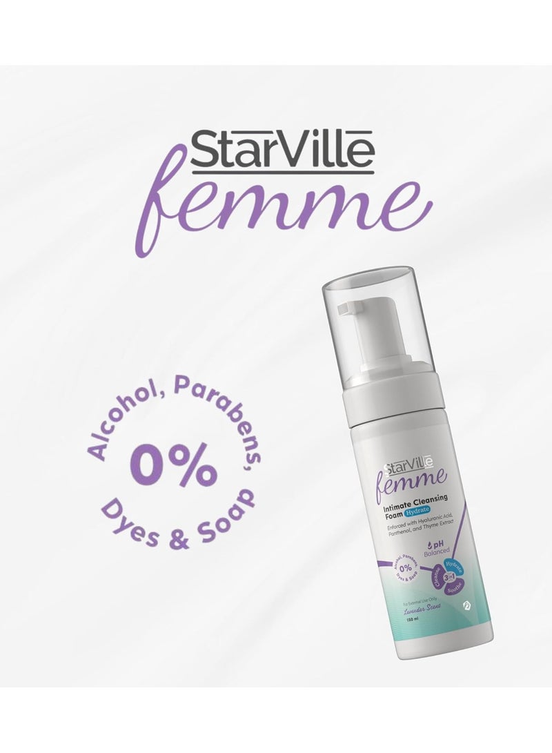ستارفيل فيمي انتيمتيم كلينينج فوم مرطب- 150 مل - Image 3