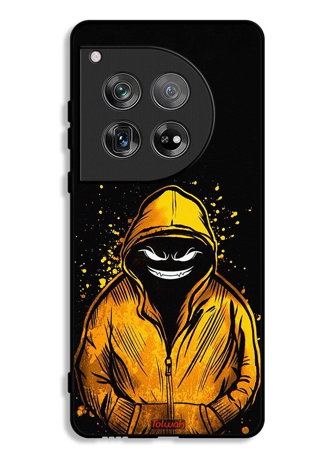 Tolwak OnePlus 12 Protective Case Cover Marshmallow Boy Art - Image 1