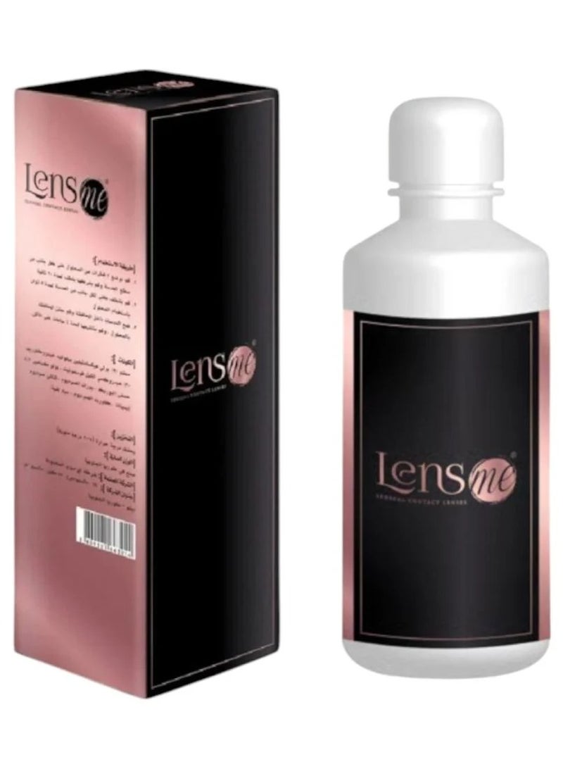 لينس مي محلول للعدسات اللاصقة يومي متعدد الأغراض، لشطف وتنظيف وتعقيم العدسات اللاصقة، 150 مل