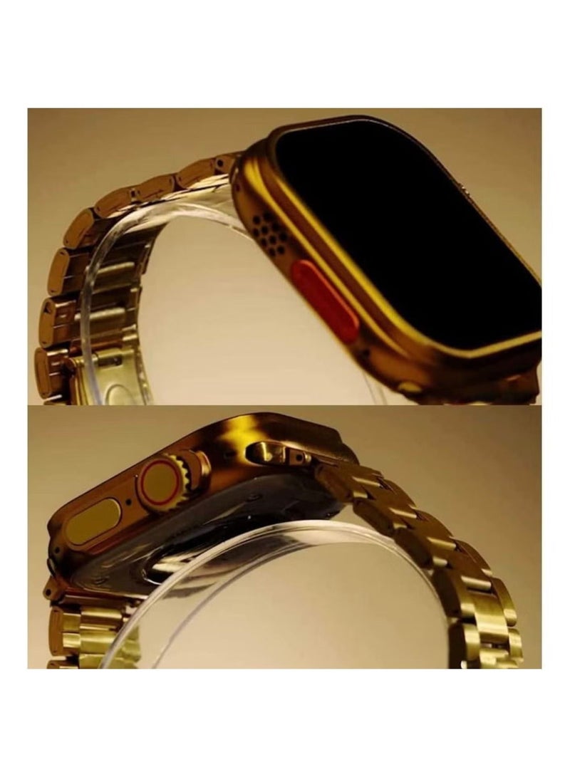 Haino Teko Smart Watch G9 49mm Ultra Max Gold haino teko Watch with fast wireless charging HD Screen Customize Dial Large Capacity Battery IP68 Waterproof - Image 3