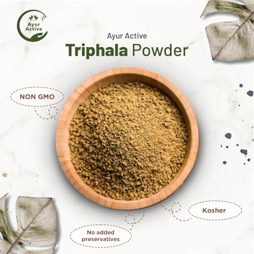 Ayur Active Triphala Powder - 100% Organic Ayurvedic Supplement,100 G - Image 4