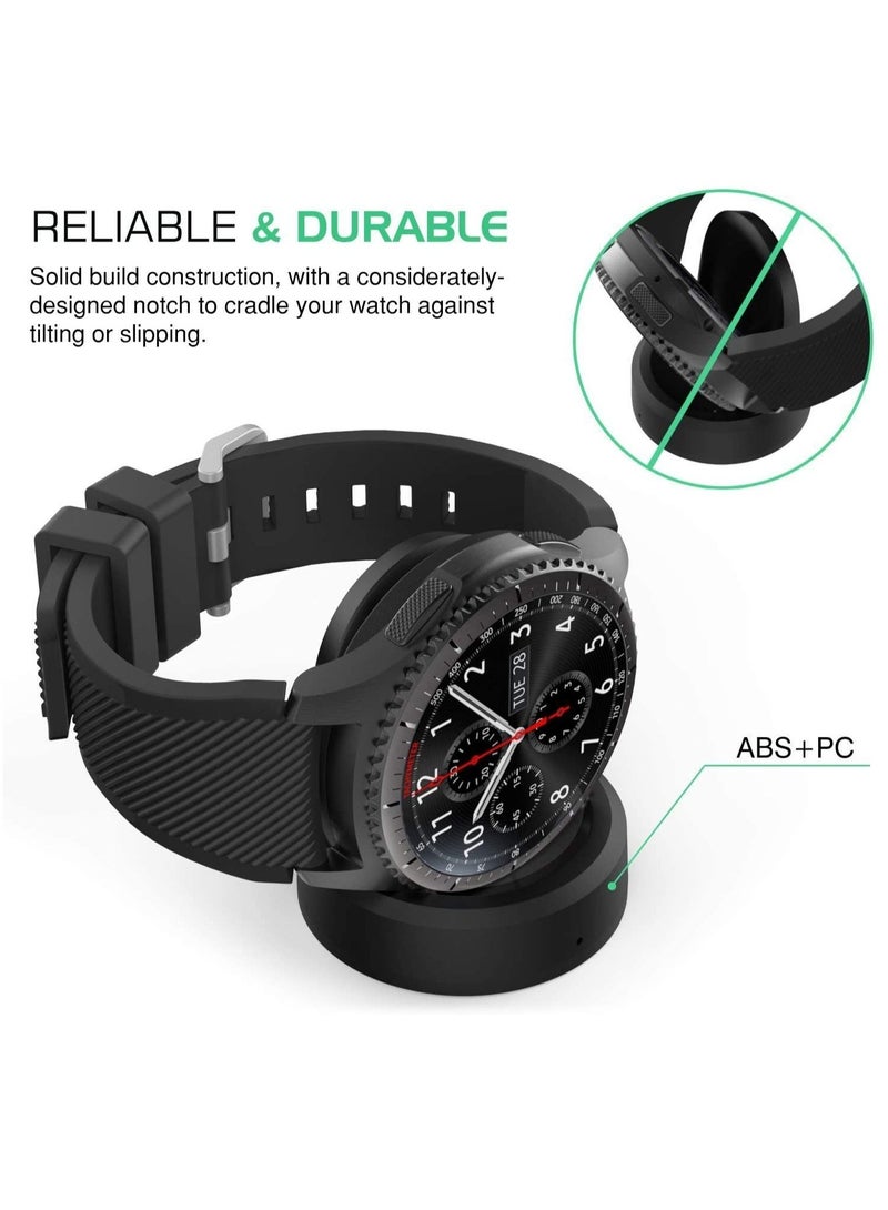 ELTRAZONE Charging Dock for Samsung Gear Sport SM-R600 /Gear S3 Frontier/Gear S3 Classic Accessories (Gear Sport/S3) - Image 2