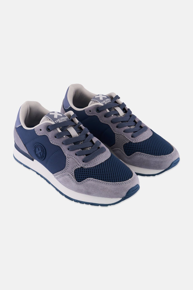 Xti Women Lace Up Casual Sneaker, Multicolor - Image 1