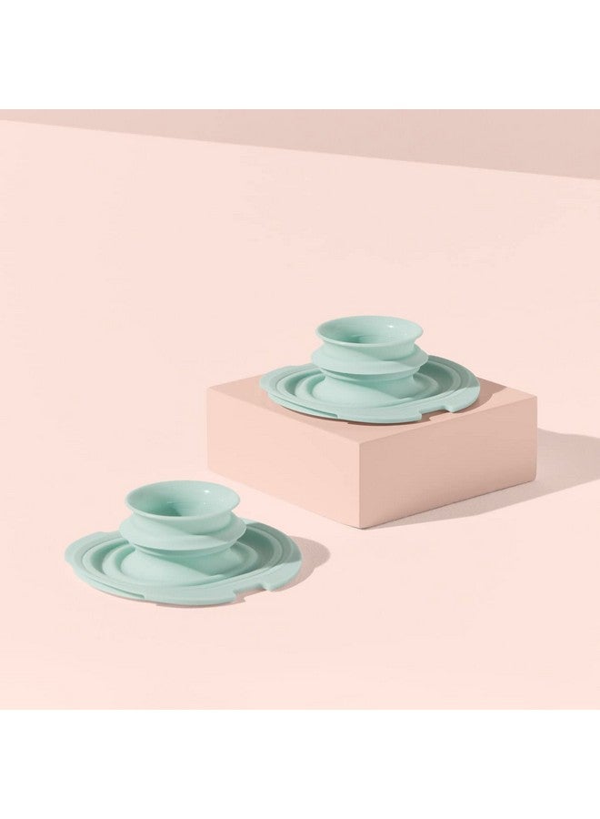 ويلو مجموعة أغشية مضخة الثدي Willow Go مكونة من 2 قيراط للاستخدام الاحتياطي أو زوج بديل مع مضخة الثدي Willow Go القابلة للارتداء لضخ حر اليدين وخالية من مادة Bpa وآمنة للاستخدام في غسالة الأطباق - Image 2