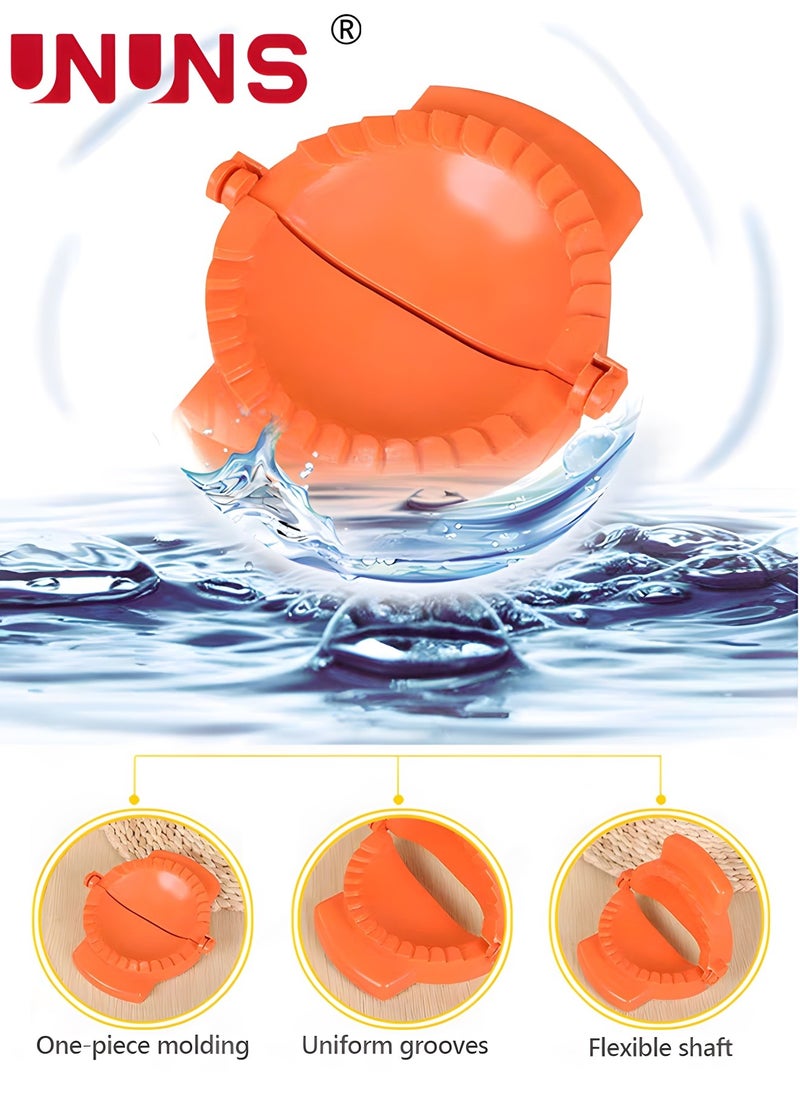 Dumpling Ravioli Maker,Set Of 3 Sizes Dumpling Maker Mold,Easy-tool for Dumpling Wrapper Dough Stamp Cutter Pastry Pie Making