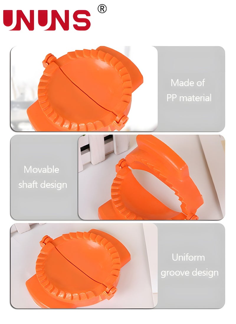 Dumpling Ravioli Maker,Set Of 3 Sizes Dumpling Maker Mold,Easy-tool for Dumpling Wrapper Dough Stamp Cutter Pastry Pie Making