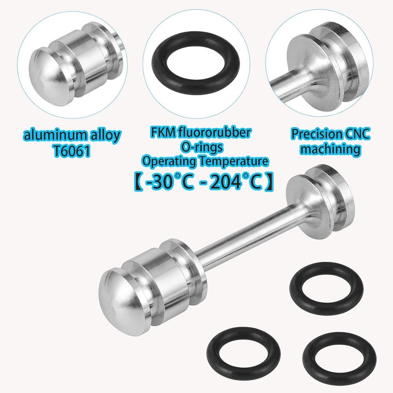 OywhC LS Billet Rear Galley Plug Barbell Oil Diverter for GM Gen III & IV Engines - Image 5