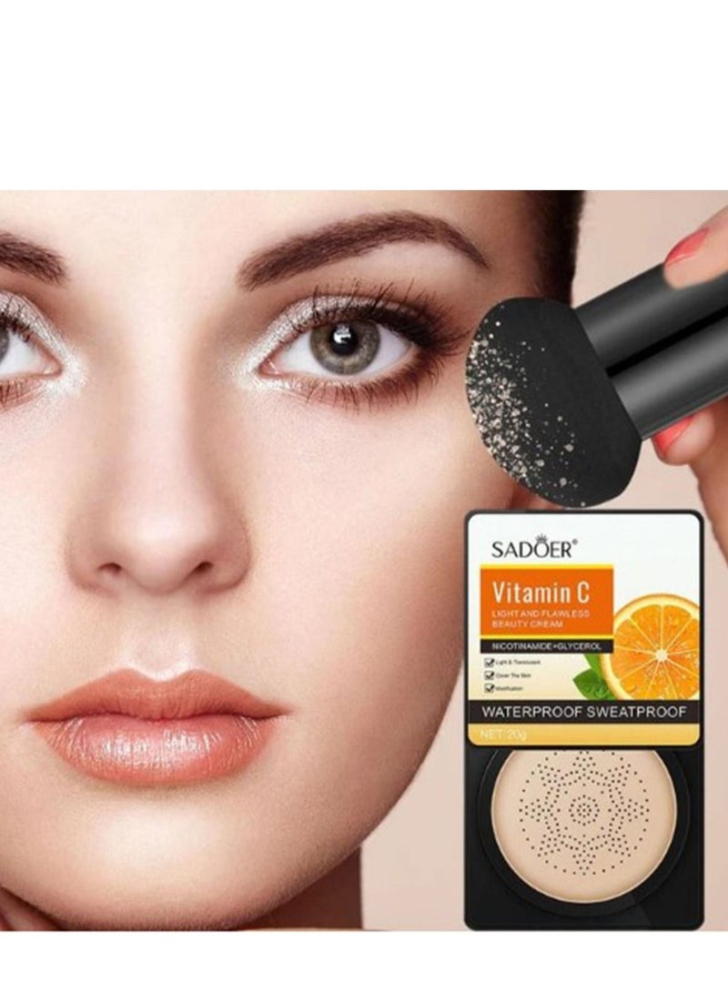 سادور كريم سادور فيتامين سي الفاتح و الخالي من العيوب للتجميل (بيج طبيعي 02#  - Image 5
