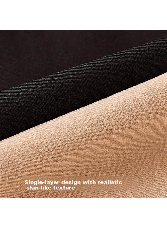 Joae Black Sheer Skin-effect Fleece-lined Leggings For Women Autumn Winter Slimming Black Silk Pantyhose Glossy Tights Women's Day Gift - Image 5