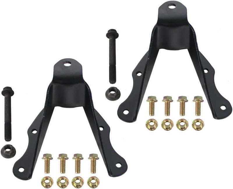 BST BSSP Pair 722-058 Rear Spring Forward Leaf Spring Hanger Kit for 1980-1996 Ford F-150 F-250 Truck 4WD RWD - Image 1
