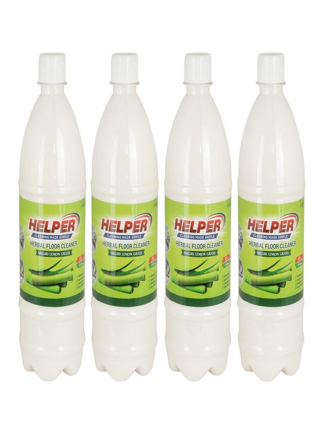 HELPER Herbal Scented Phenyl Based Natural and Organic Floor Cleaner | Surface Cleaner | 1liter Each | Pack of 4 | (Lemongrass) - Image 5