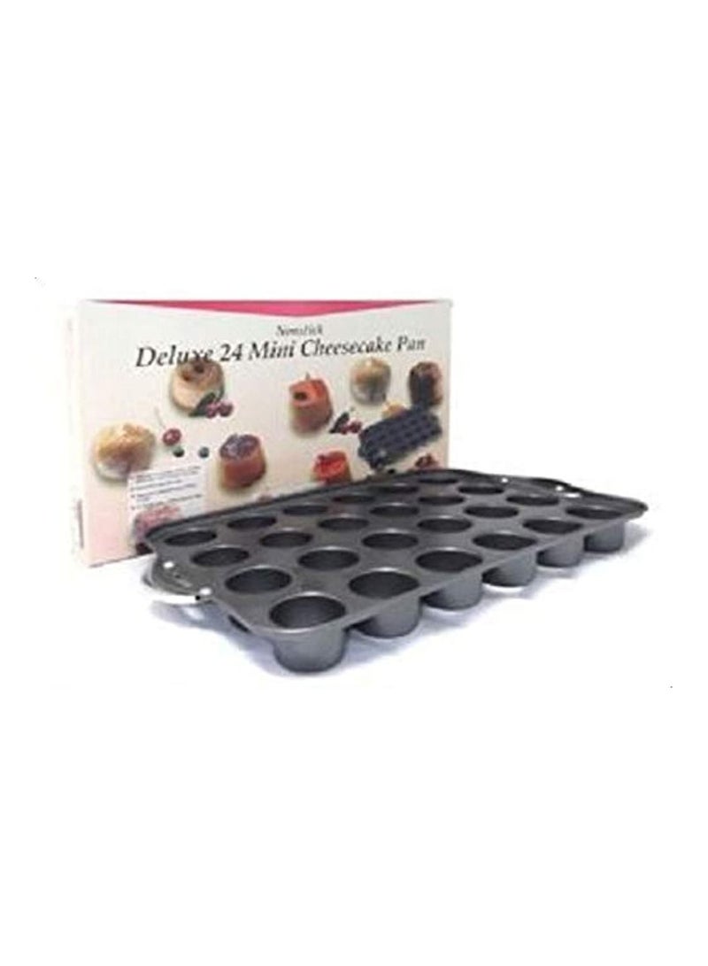 DubaiGallery صينية خبز 24 كوب غير لاصقة لصينية المافن وصواني الكعك - Image 2
