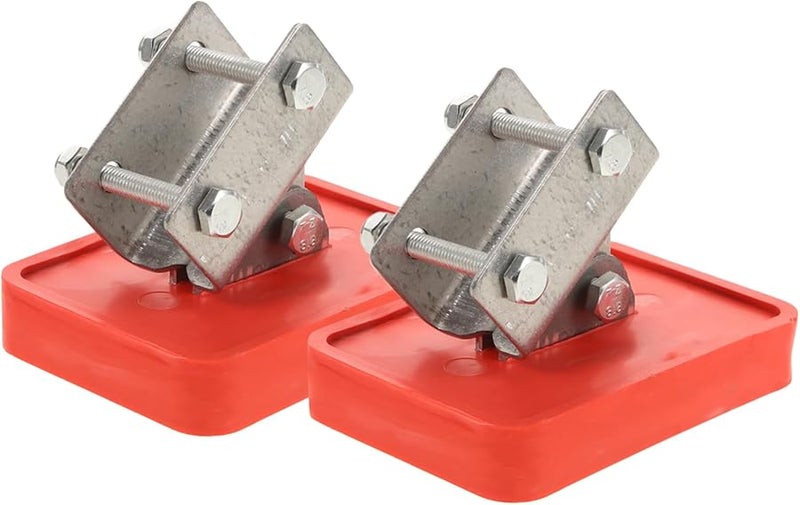 2Pcs Ladder Foot Mat Stabilizer Pad Replacement Non Slip Rubber Pads - Image 1