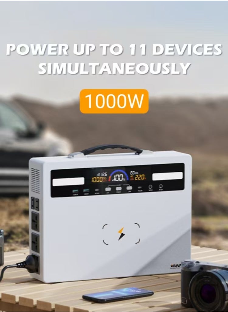 1000W Portable Power Station Max 960WH Pure Sine Wave Lithium Battery  AC 220V Output Backup Powerbank Solar Generator For Camping - pzsku/Z328B86F19E08A8F9A145Z/45/_/1740469371/4301f31d-f181-4ba1-9e23-2c930fe0c83d