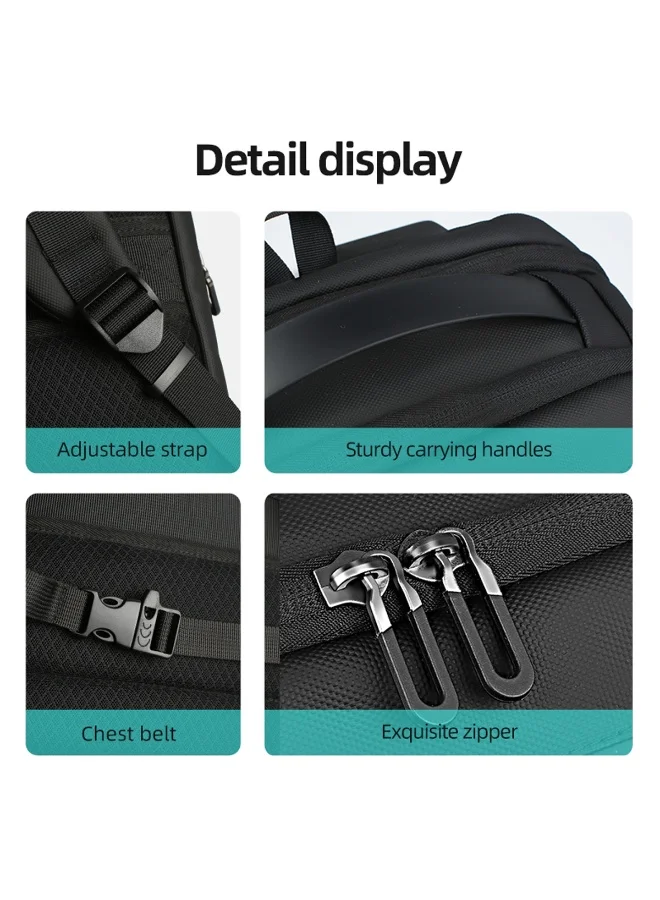 Mobcos Mobcos Back Pack Navy Blue 8951 Mobcos Back Pack Navy Blue 8951 Waterproof Anti-Theft Laptop Backpack with USB Charging Port – Durable Oxford Leather Business Travel Backpack for Men & Women, Slim Work & College Bag with Multiple Compartments  | Best Price UAE