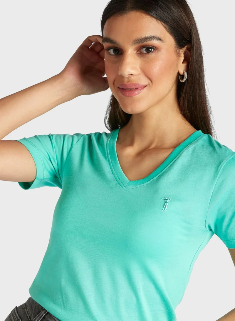bossini V-Neck T-Shirt