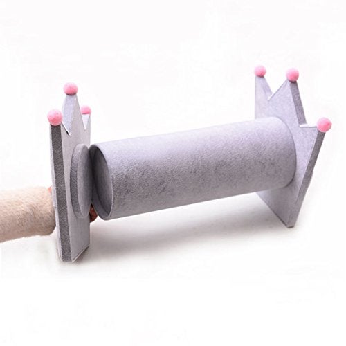 TINTON LIFE® Hairband Hair Clasp Holder Display Stand with Earring Organizer(Pink) - Image 5