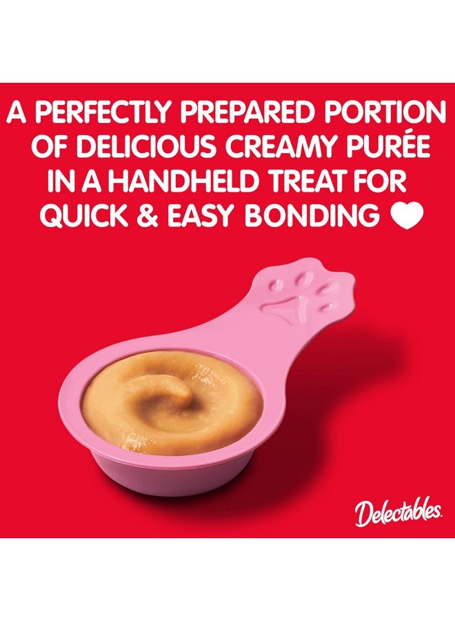 هارتز مكافآت القطط الجديدة القابلة لللعق من Delectables Lickable Spoon التفاعلية القابلة لللعق من أجل الترابط السريع والسهل، عبوة متنوعة من 32 قطعة - Image 2