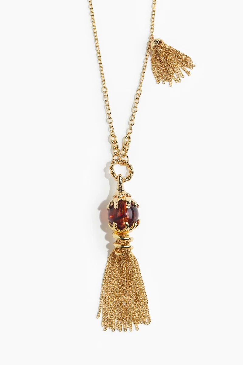 H&M Tassel-pendant necklace