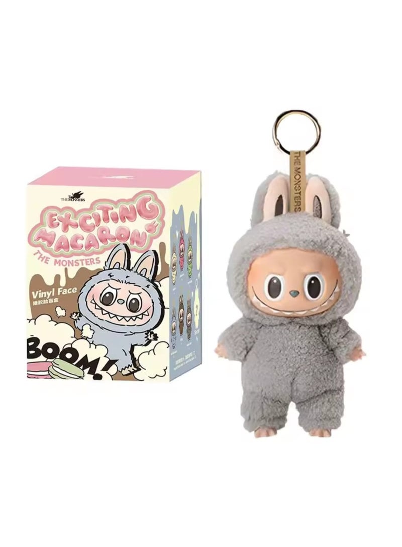 لابوبو لعبة محشوة ناعمة وفريدة من نوعها متوسطة الحجم للأطفال والكبار (لون عشوائي) - Image 4