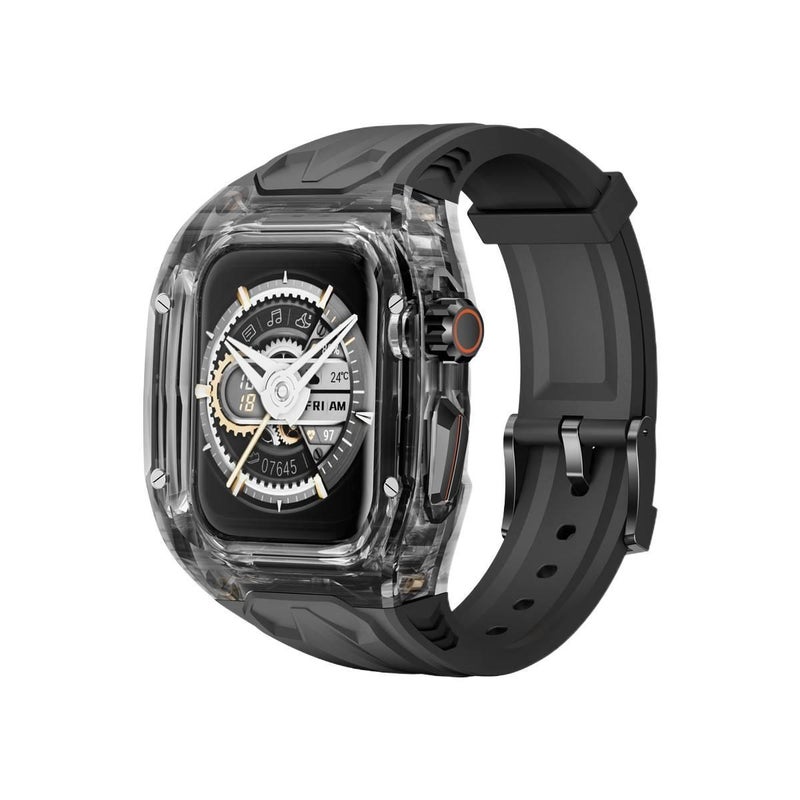 AD Orange Smartwatch Band Compatible with Apple Watch with Adjustable Fit Replacement Strap for Daily Wear - Image 2