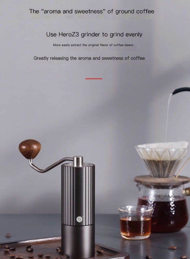 Hero Stainless Steel Core Hand Cranked Coffee Grinder, Hand Brewed Coffee Utensil - Image 5