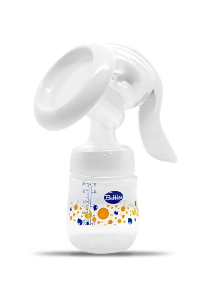 Bubbles Natural Built-in Breast Pump with Bottle – 150 ml (White) - pzsku/Z328BF8DB9E39540AA809Z/45/_/1737906900/b5c4ad80-a65a-4f63-a240-36f3ba49d48c