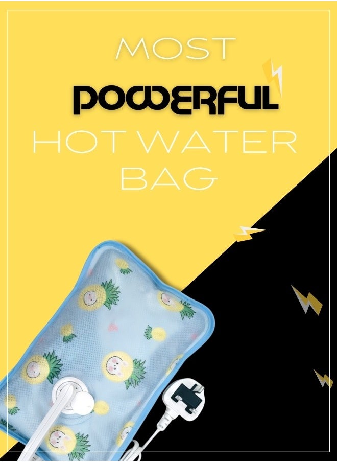 Breeze & Ripples Electric Fleece Cartoon Pattern rechargeable heating water bags for pain relief  - Image 2