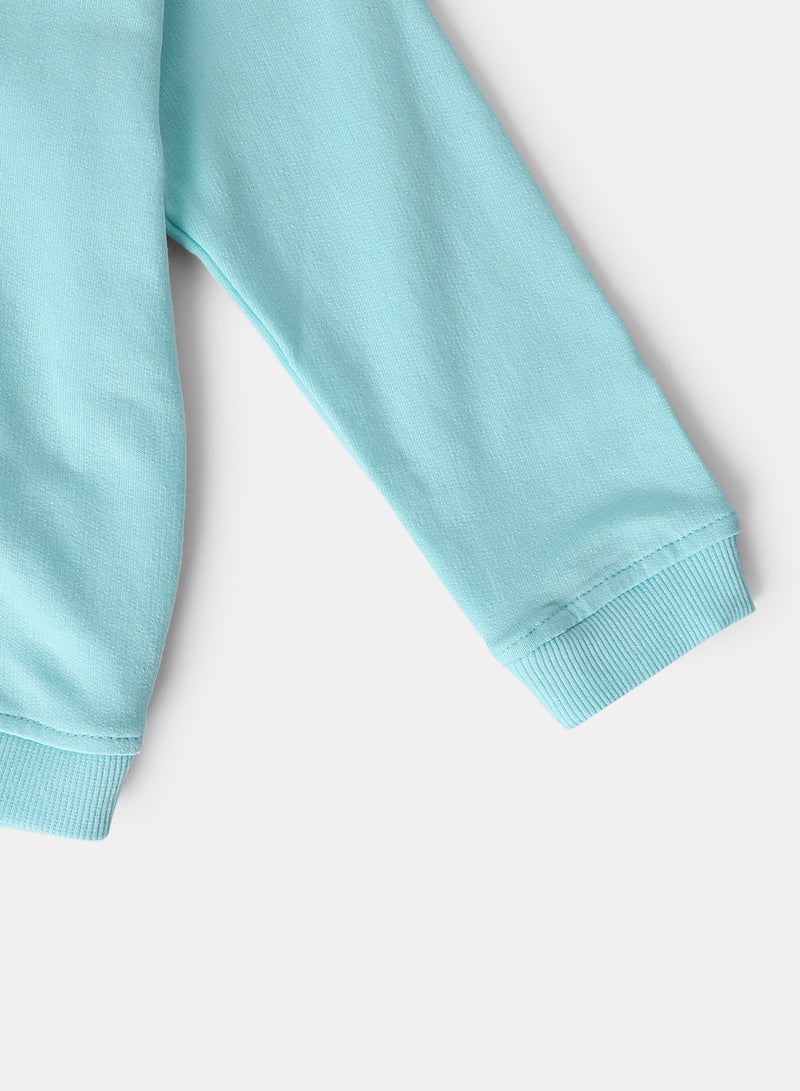 Zarafa baby boys hoodie sea blue  - Image 3