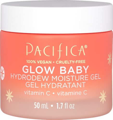 Pacifica Glow Baby Hydrodew Gel Moisturizer – Vitamin C & Niacinamide Dewy Face Gel for Glowing Skin, Lightweight Oil-Free Daily Moisturizer for Brightening & Hydration, Vegan & Clean Beauty Formula - Image 1