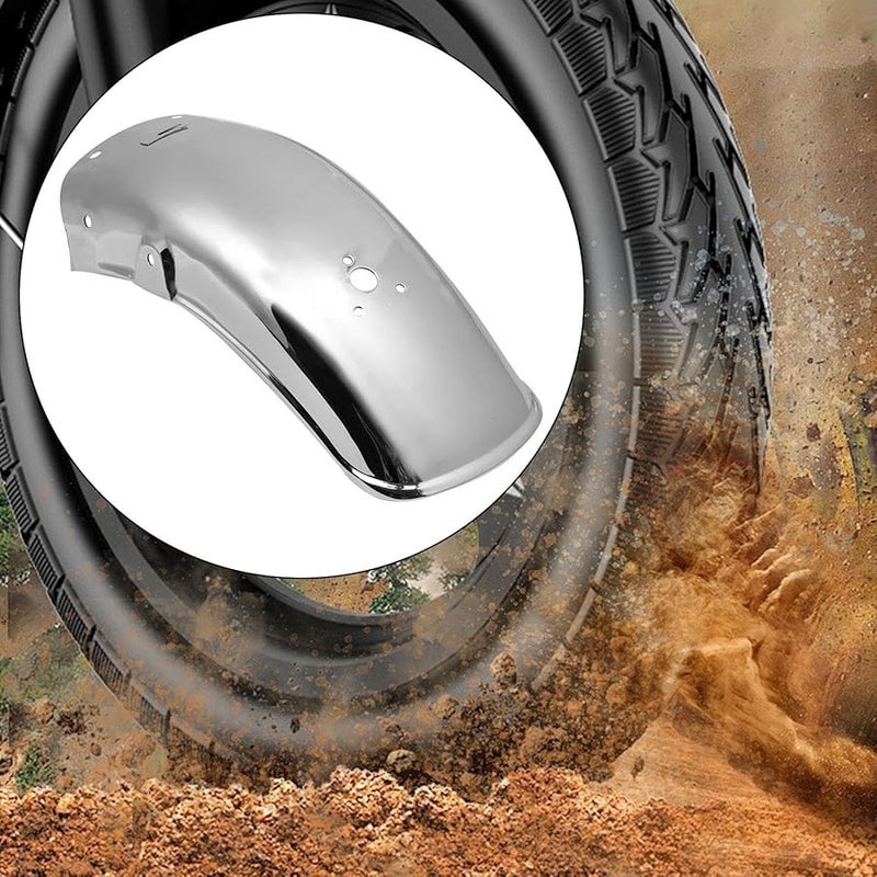 Motorcycle Rear Wheel Guard Mudguard Replacement For N250 Silvery Color - Image 5