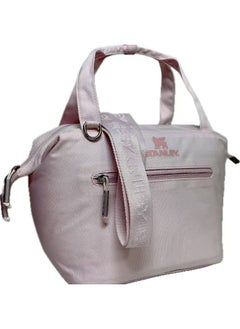 Pink lunch bag