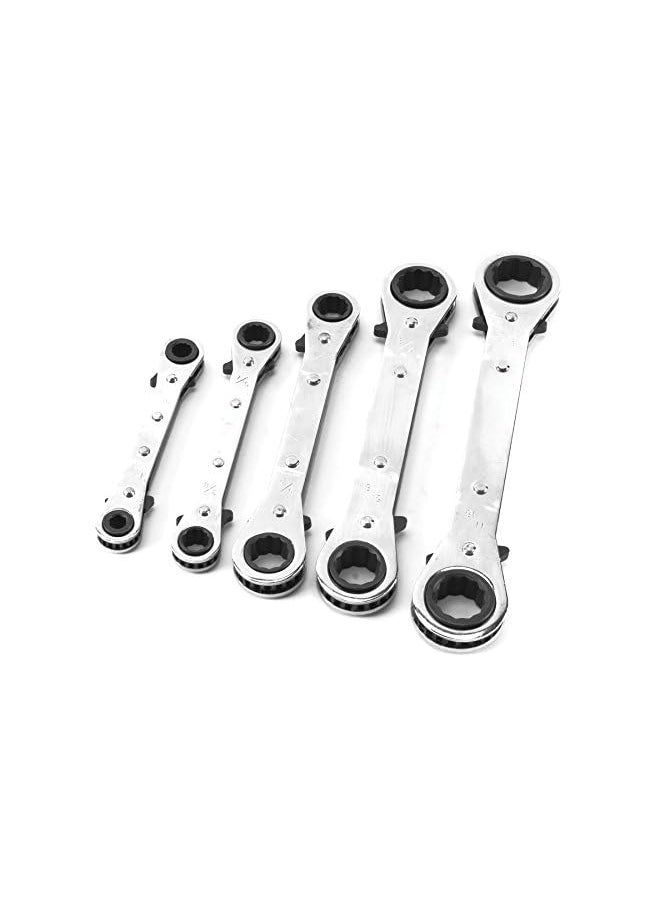 Performance Tool Tool W709 5-Piece Sae Ratcheting Wrench Set  - Image 2