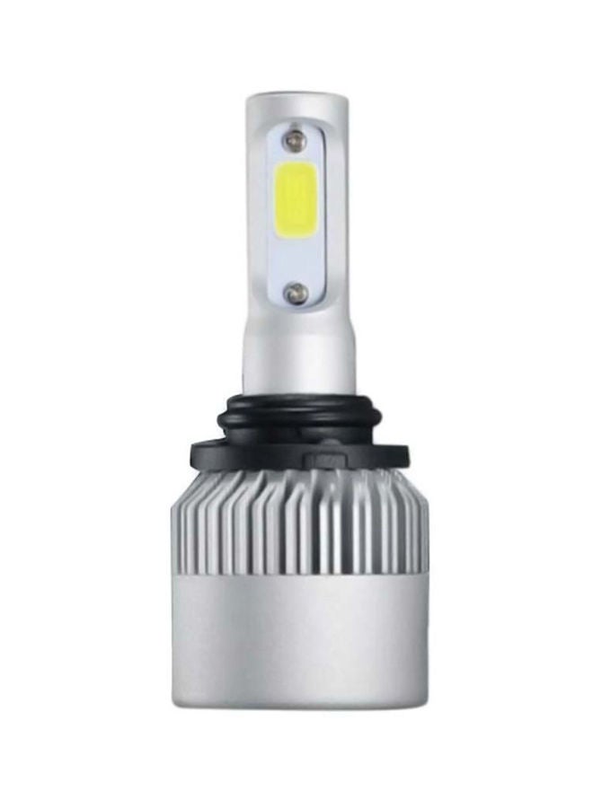 NIBEMINENT 2-Piece LED Bulbs Silver/Black/Yellow 6x15cm  - Image 2