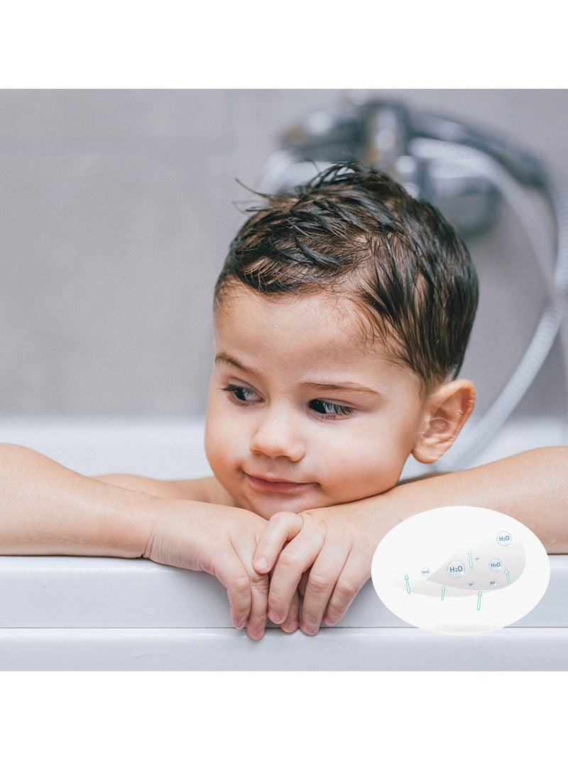 Baby Waterproof Ear Stickers Baby Waterproof Ear Protector Newborn Ear Protection for Swimming Showering Surfing Snorkeling and Other Water Sports Kids Size 60 Pack - Image 4