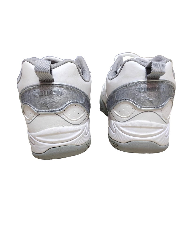 Lakhani Touch JF-064 Shoes for Men (WHT/L.Gry, UK Footwear Size System, Adult, Men, Numeric, Narrow, 10), White - Image 4