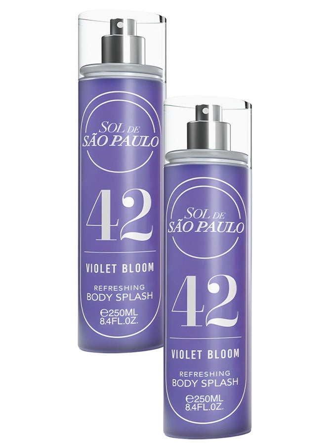 اس او ال معطر جسم منعش برائحة زهرة البنفسج من دي ساو باولو 42 250 مل - Image 2