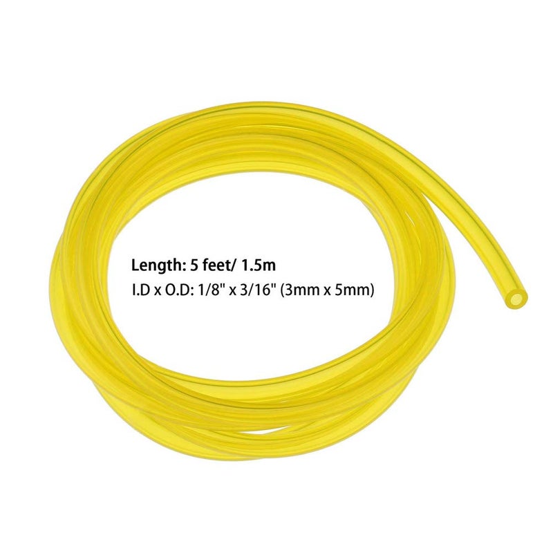 Aulufft 20 Feet Fuel Lines Hose 4 Sizes with Fuel Filter and Primer Bulb,Replacement Set for Chainsaw String Trimmer Leaf Blower Lawnmower Common 2 Cycle Small Engine - Image 5