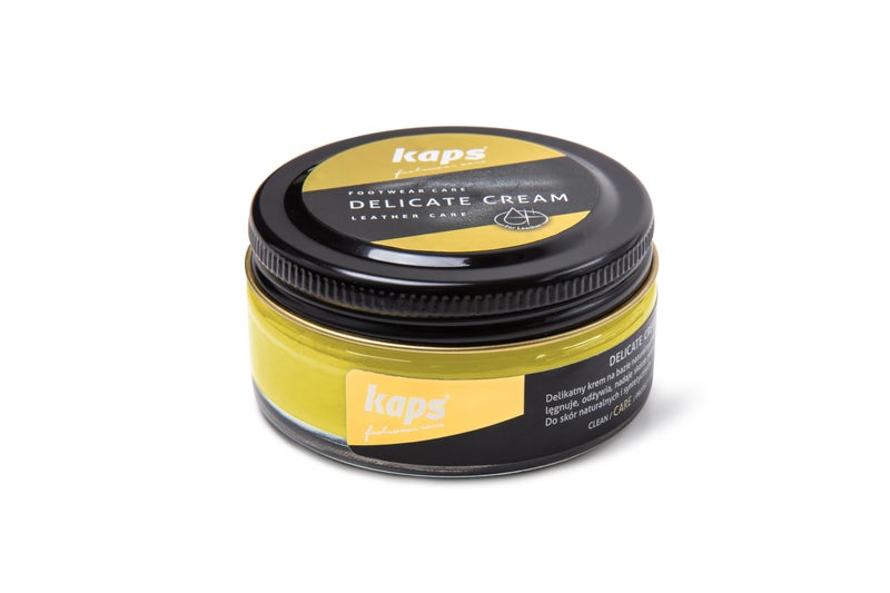 Kaps Shoe Care Cream, Intensive Leather Care and Nourishing, Delicate (131 - lemon) - Image 3