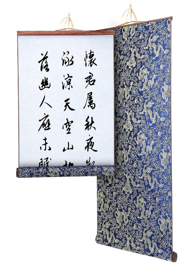 Chazcool Water Writing Cloth, Reusable Chinese Calligraphy Paper, Reusable Calligraphy Practicing Tool Student Stationery, Water Scroll for Practicing - Image 1