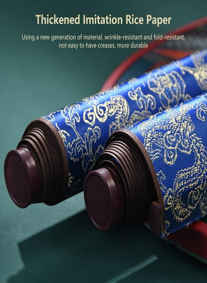 Chazcool Water Writing Cloth, Reusable Chinese Calligraphy Paper, Reusable Calligraphy Practicing Tool Student Stationery, Water Scroll for Practicing - Image 3