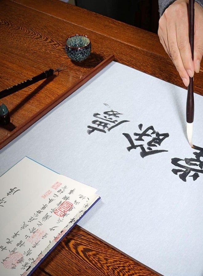 Chazcool Water Writing Cloth, Reusable Chinese Calligraphy Paper, Reusable Calligraphy Practicing Tool Student Stationery, Water Scroll for Practicing - Image 2