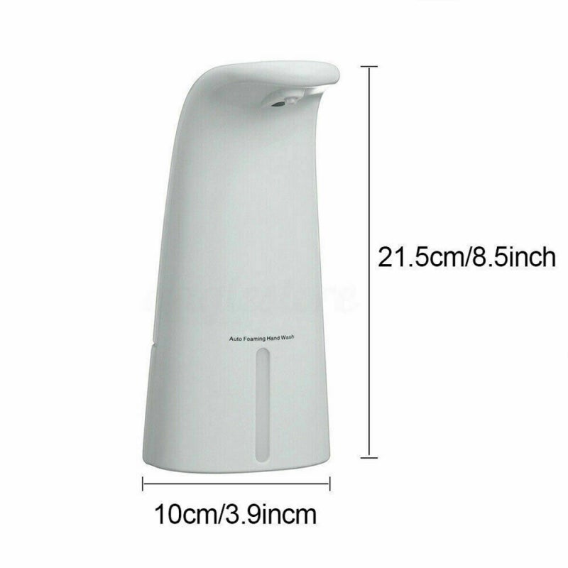 Touchless Soap Dispenser: 250ML White Ultra-Fast 0.25s Infrared Induction - Bubble Pump Technology Reduces Soap Use By 50% Automatic Soap Dispenser for Bathroom Kitchen - Image 2
